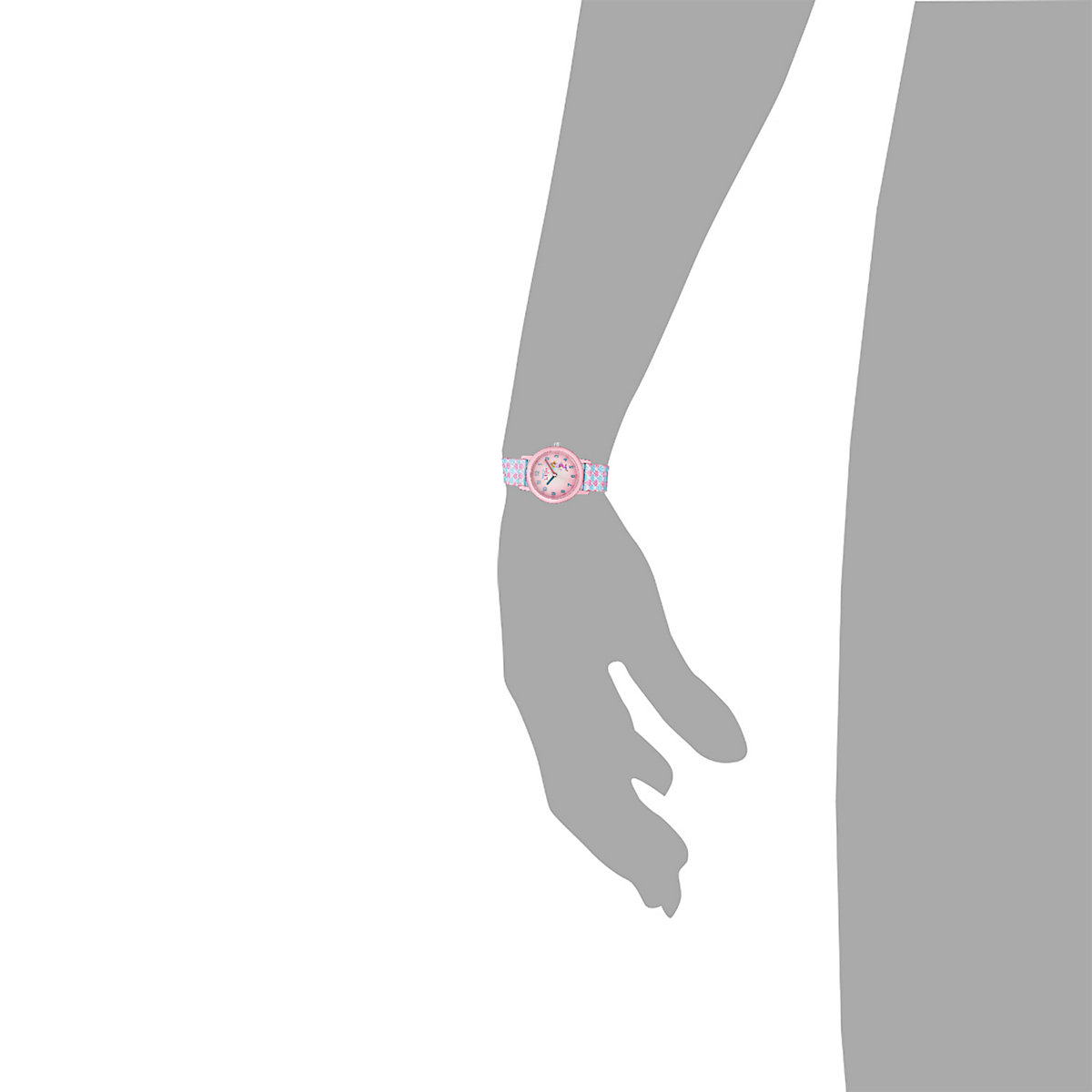Quarzuhr für Mädchen, Analog Quarz | Muscheln blau rosa Analoguhren für Mädchen