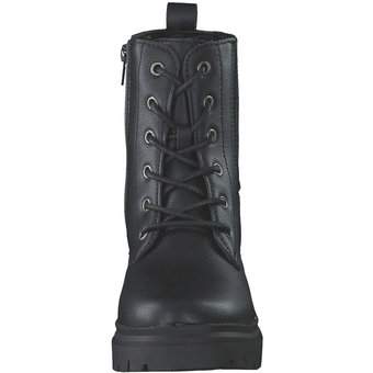 Barbarella Schnür Boots in schwarz