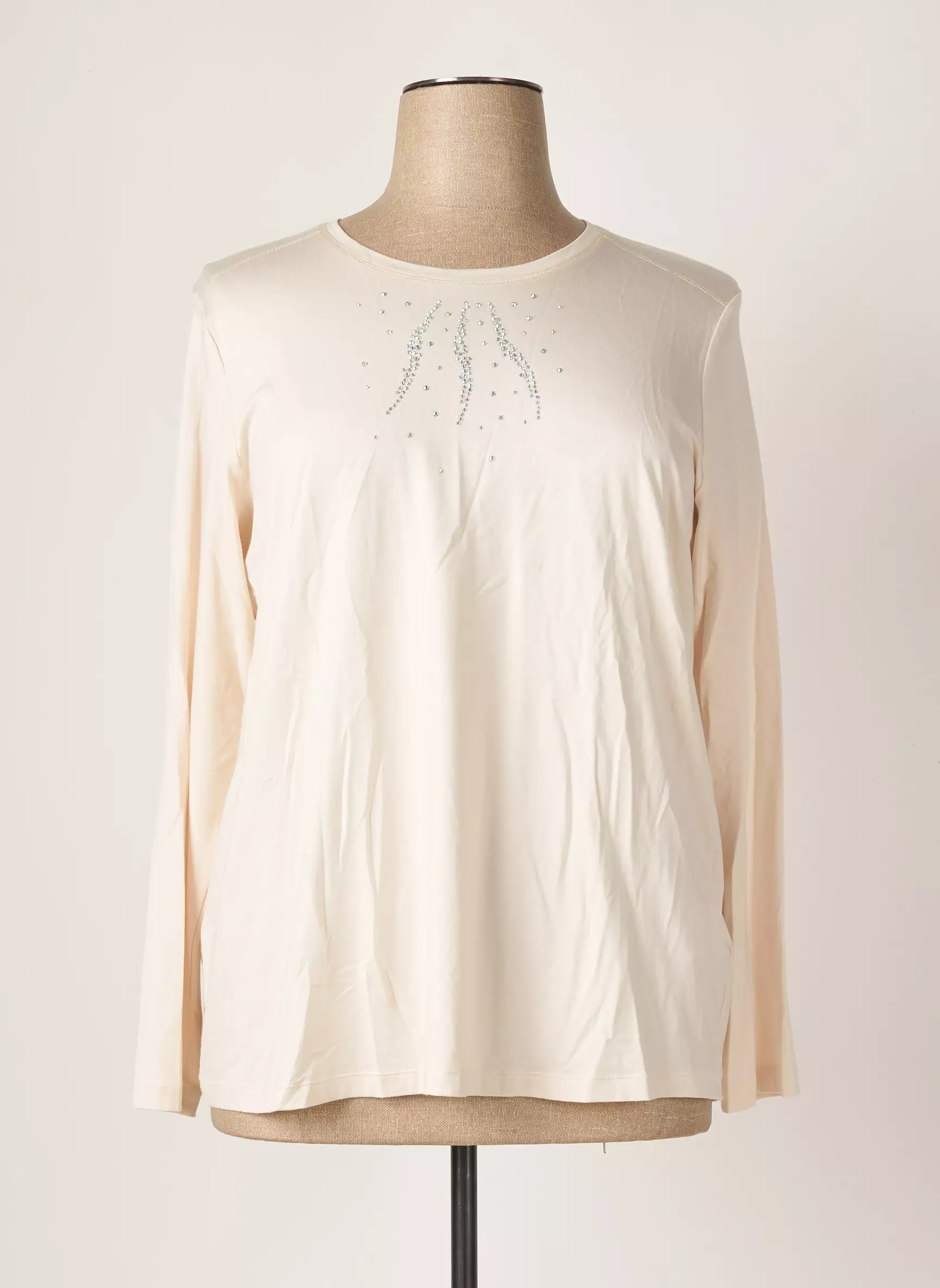 Sommermann Tshirts Femme couleur beige