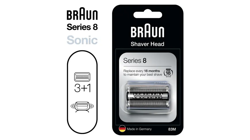 Braun Scherkopf Series 8 83M
