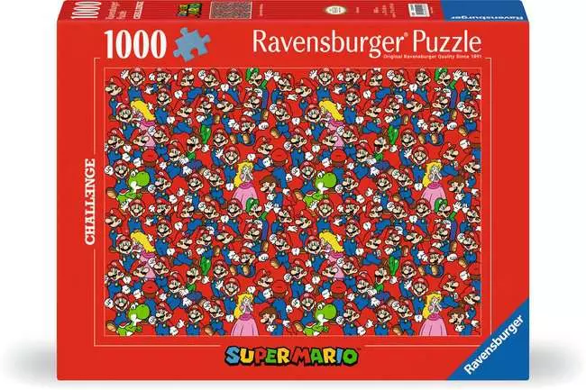 Puzzle 1000 Teile - Challenge Super Mario
