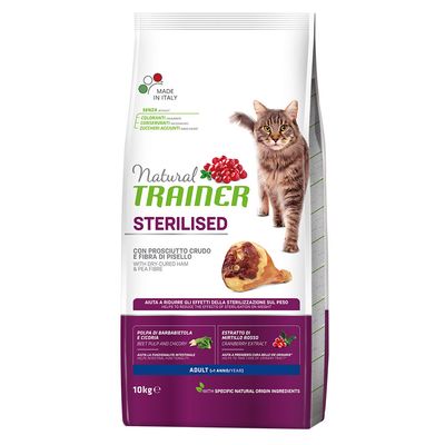 Natural Trainer Cat Sterilised mit Rohschinken