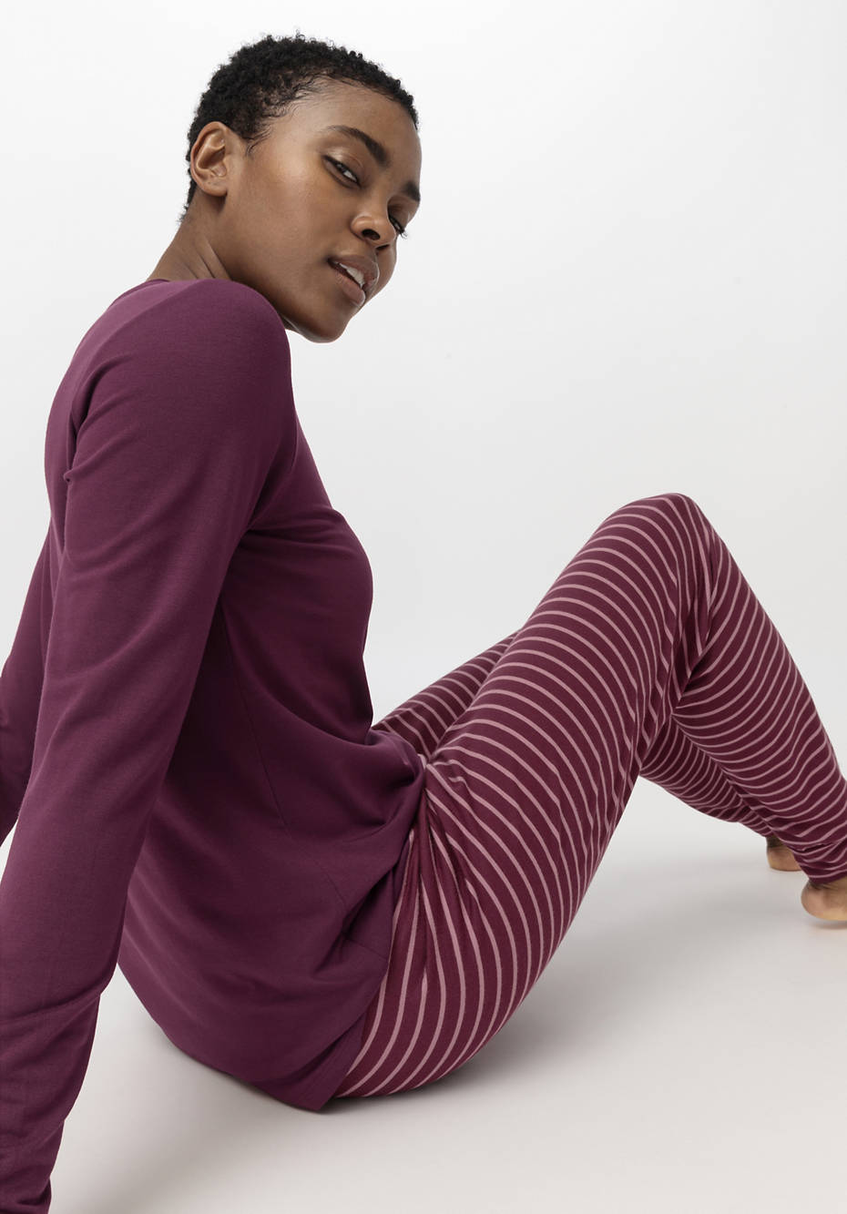 Lange Schlafhose aus Tencel™Modal