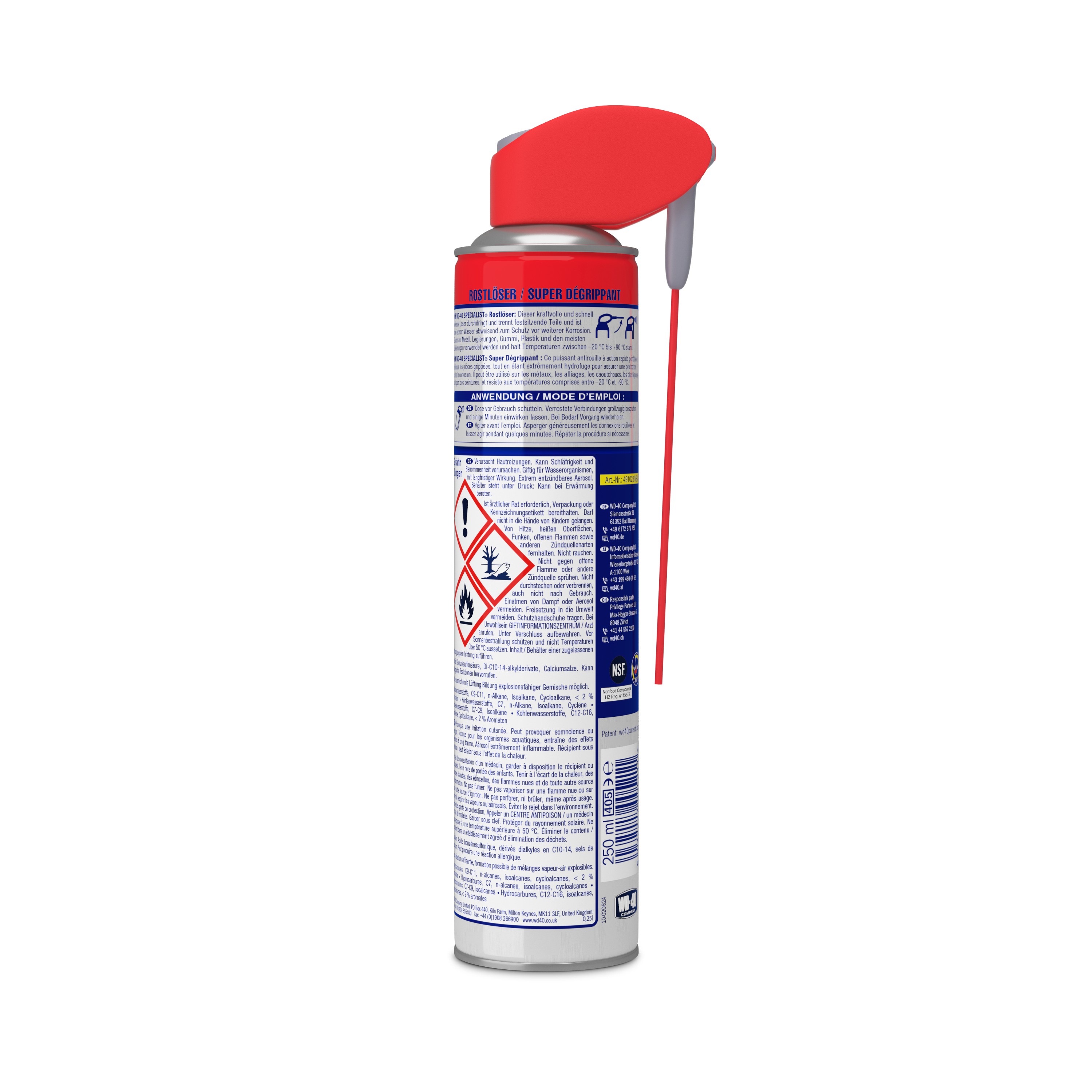 WD-40 Rostlöser, 250ml - ATU