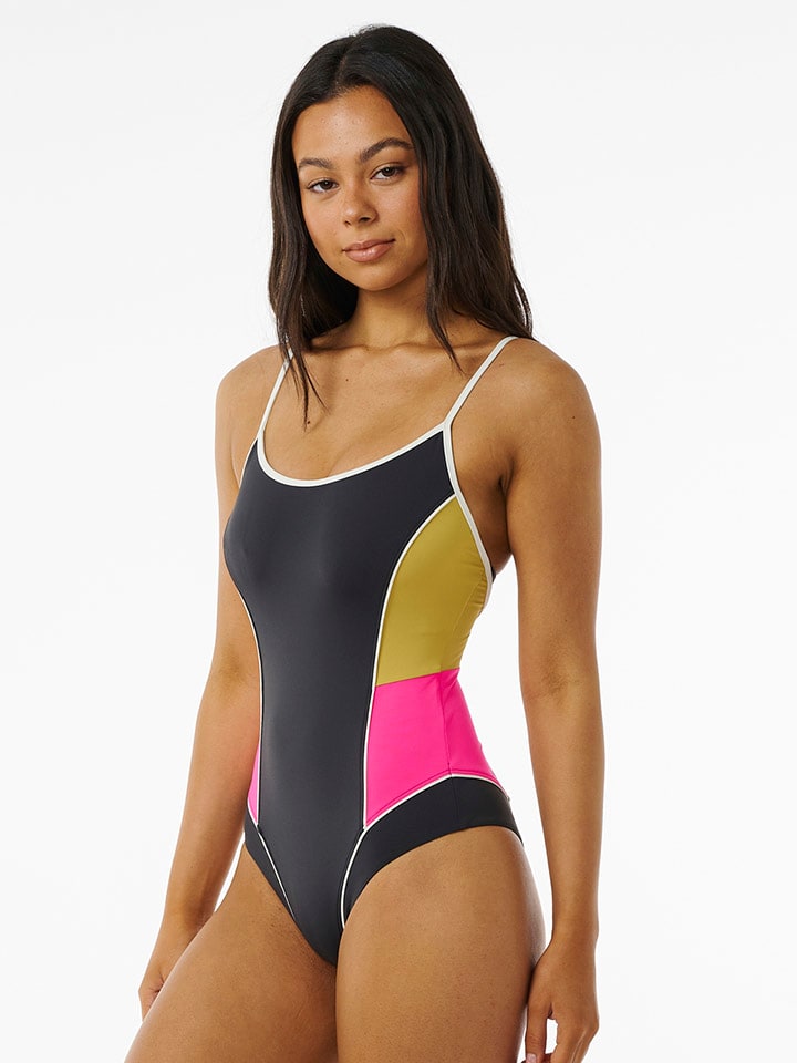 Rip Curl Badeanzug in Schwarz günstig kaufen