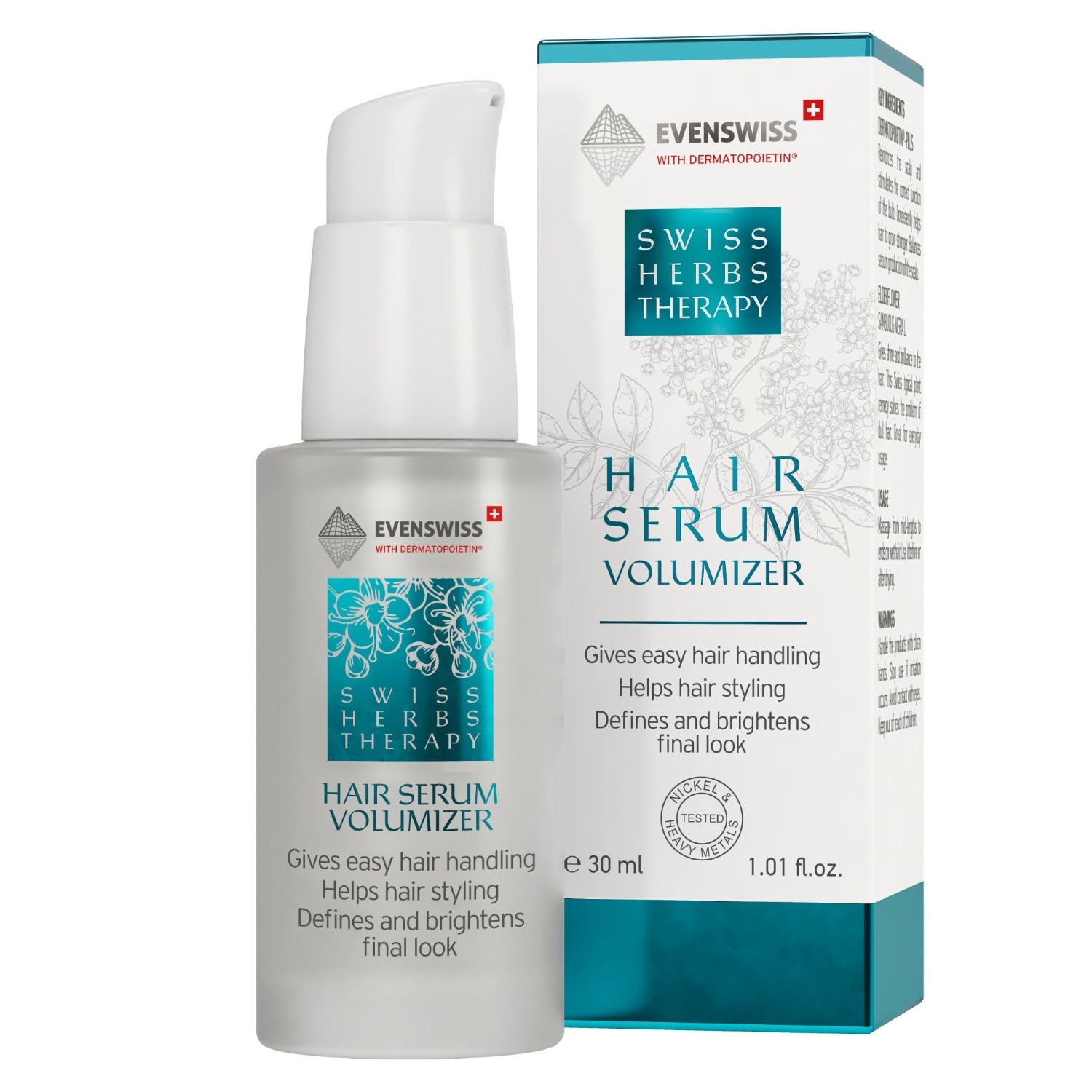 Serum do włosów bez spłukiwania - Szwajcarska terapia ziołowa