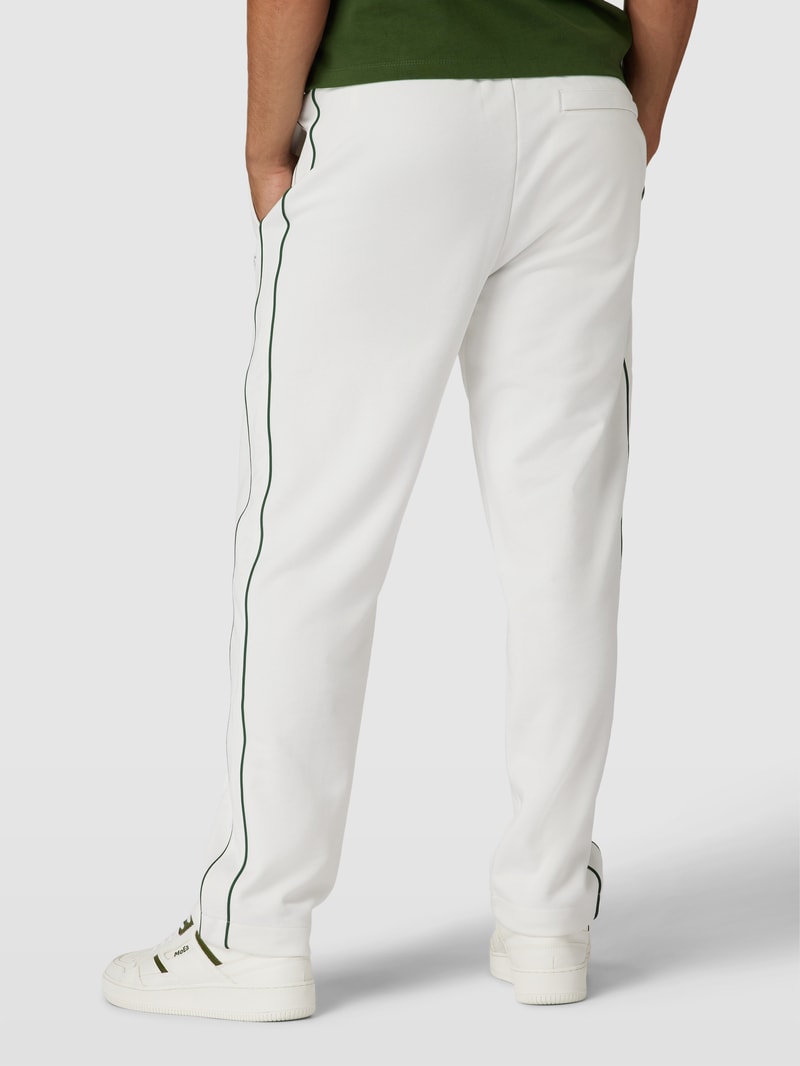Sweatpants mit Label-Detail in offwhite