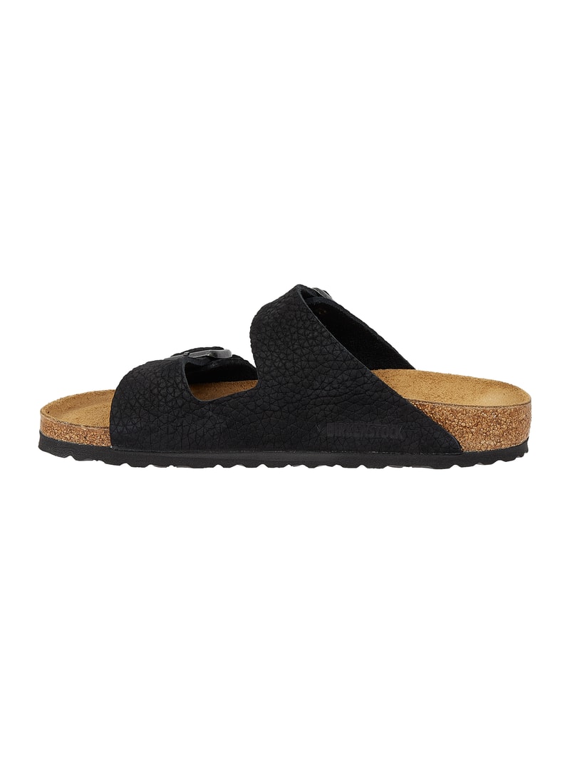 Sandalen aus Leder Modell 'Arizona' in weiß