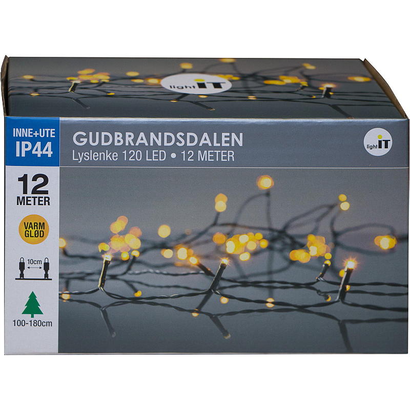 Home Lyslenke 120 LED Varmglød, Gudbrandsdalen