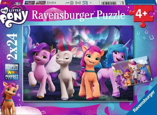 Kinderpuzzle ab 4 Jahren - My Little pony Movie - 24 Teile