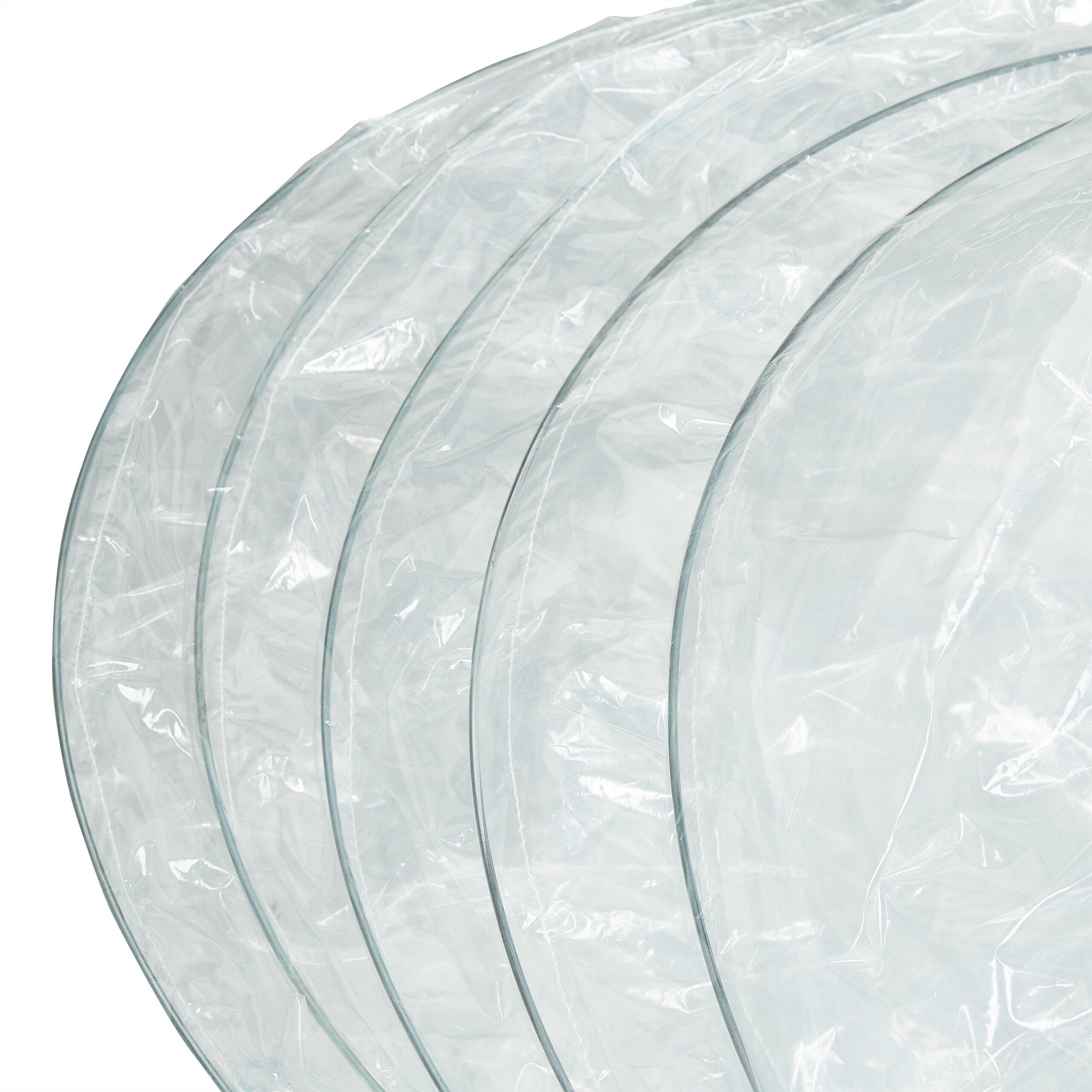 relaxdays Pflanztunnel Folientunnel PVC 5 m