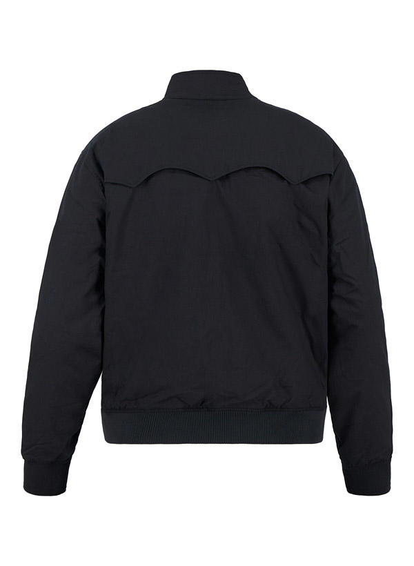 Fred Perry, Blouson, Baumwolle wattiert, schwarz