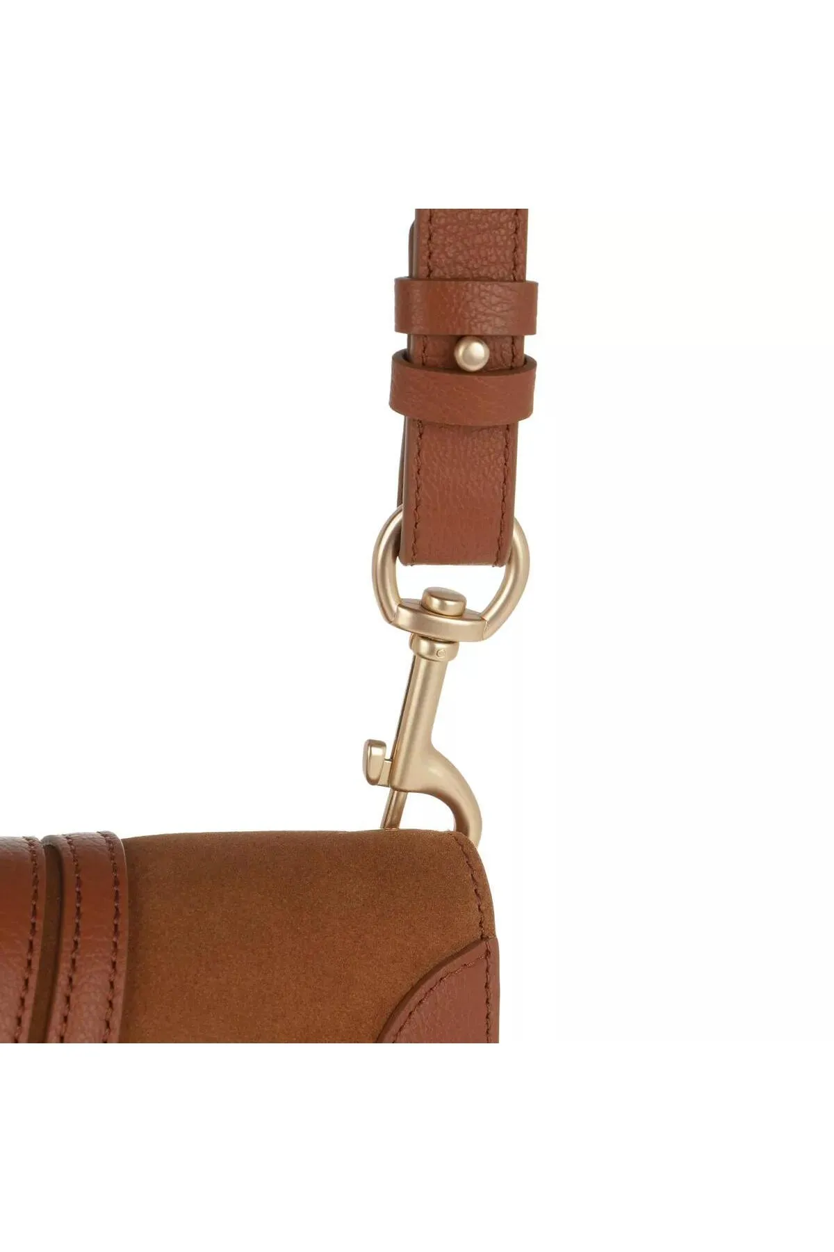 See by Chloé  Hana Schultertasche Ziegenleder Karamell