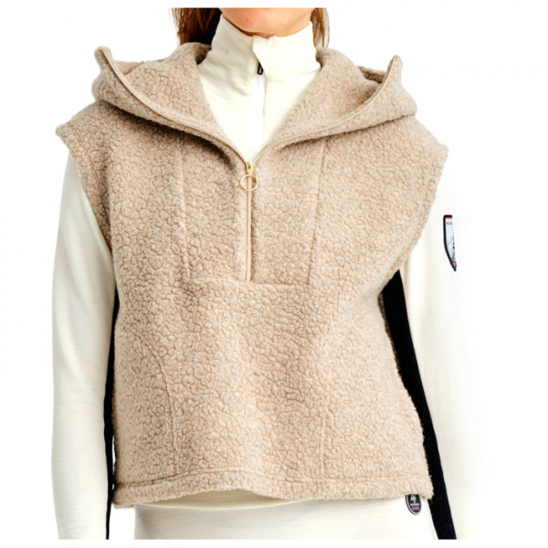 We Norwegians - Women's Alta Shearling Vest - Merinoweste