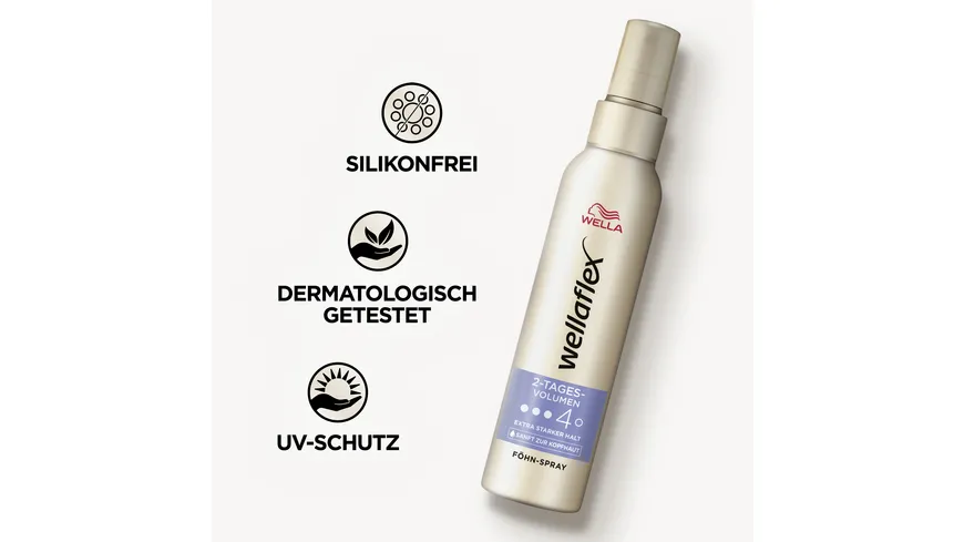 Wellaflex 2-Tages-Volumen Föhnspray 150 ml