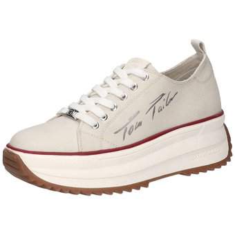 Tom Tailor Plateau Sneaker in weiß