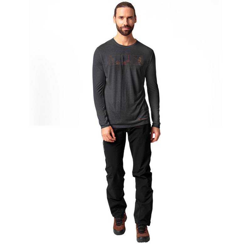 VAUDE Men's Rosemoor LS T-Shirt III T-Shirt Herren