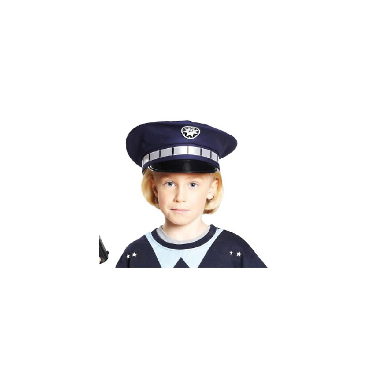 blaue Polizeimütze