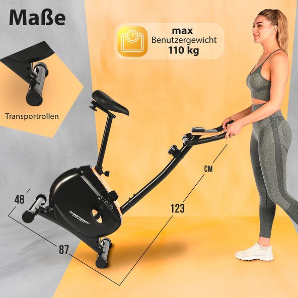 Heimtrainer Delta, Holzoptik