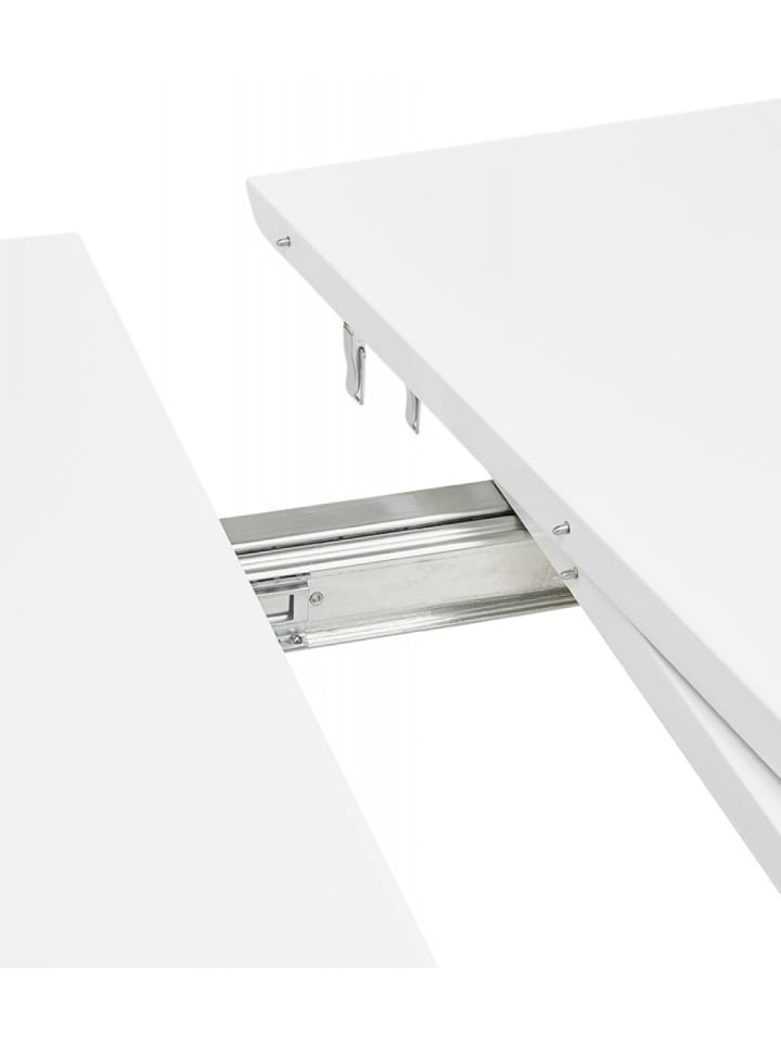 KADIMA DESIGN Esstisch Ausziehbar Holz Metall | Esszimmertisch Weiß Modern günstig kaufen onesize