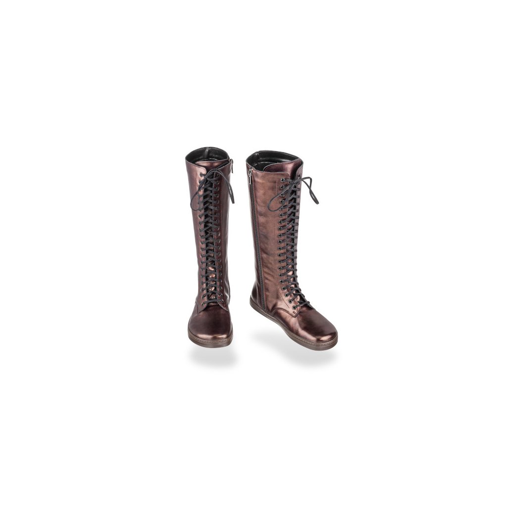 Peerko Empire Chestnut braune Barfuß-Stiefel