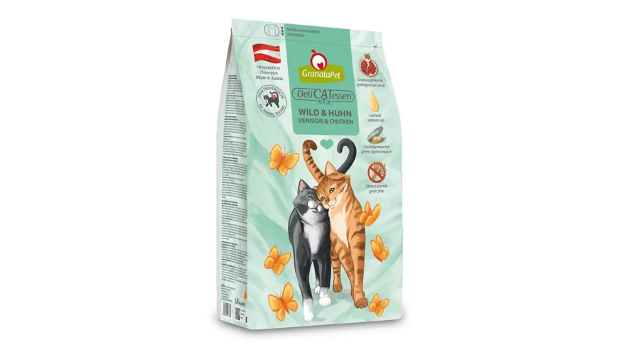 GranataPet Katzentrockenfutter Wild & Huhn 300 g