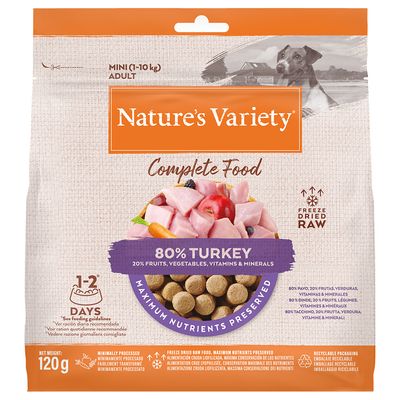 Nature's Variety Gefriergetrocknetes Alleinfutter für Hunde Mini
