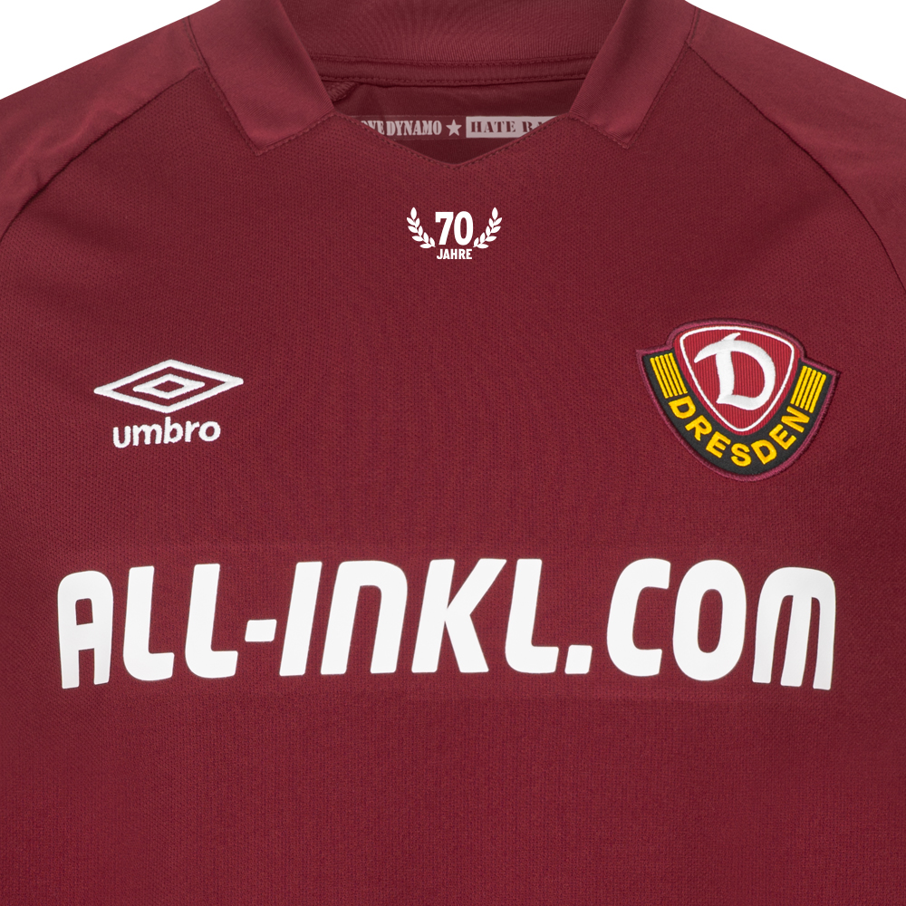 UMBRO Spielertrikot HERREN 2022/23 THIRD JERSEY weinrot