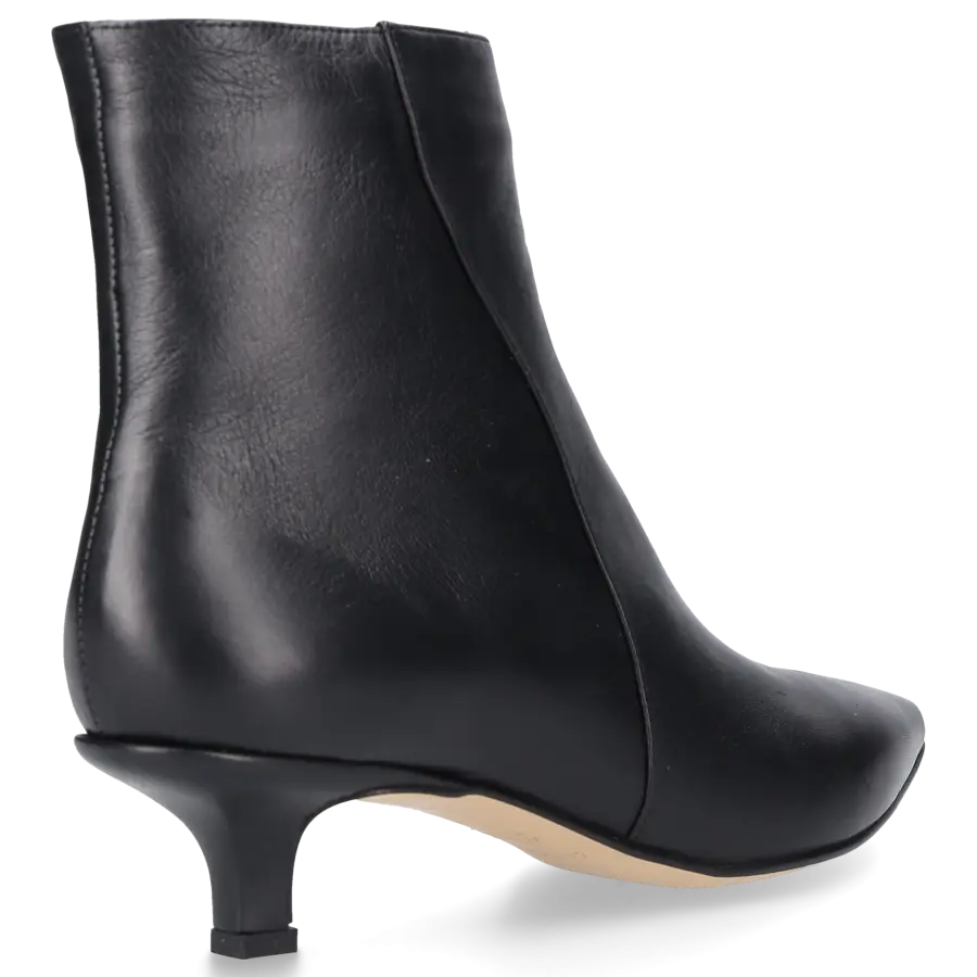 Pomme D`OR - Klassische Stiefeletten 4909 Nappaleder - schwarz