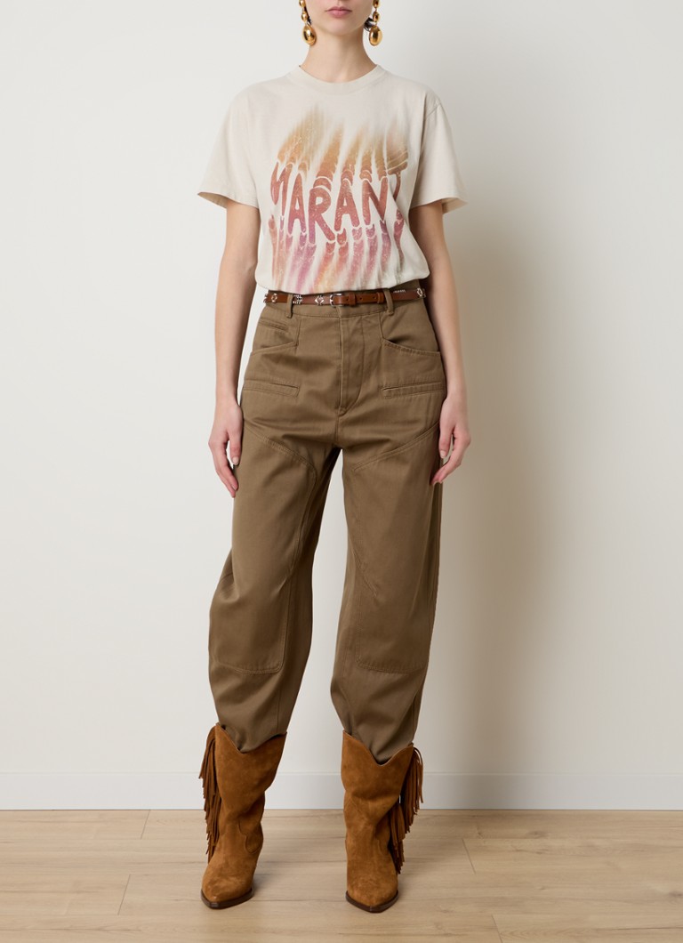 T-shirt Isabel Marant Zoeline con logo stampato