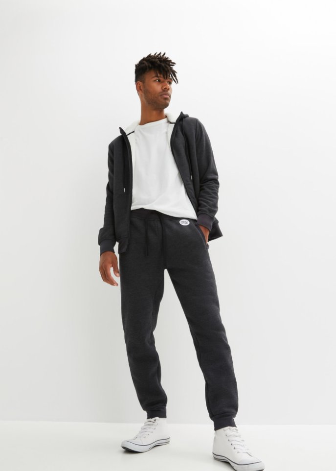 Thermo-Jogginghose mit Teddyfutter