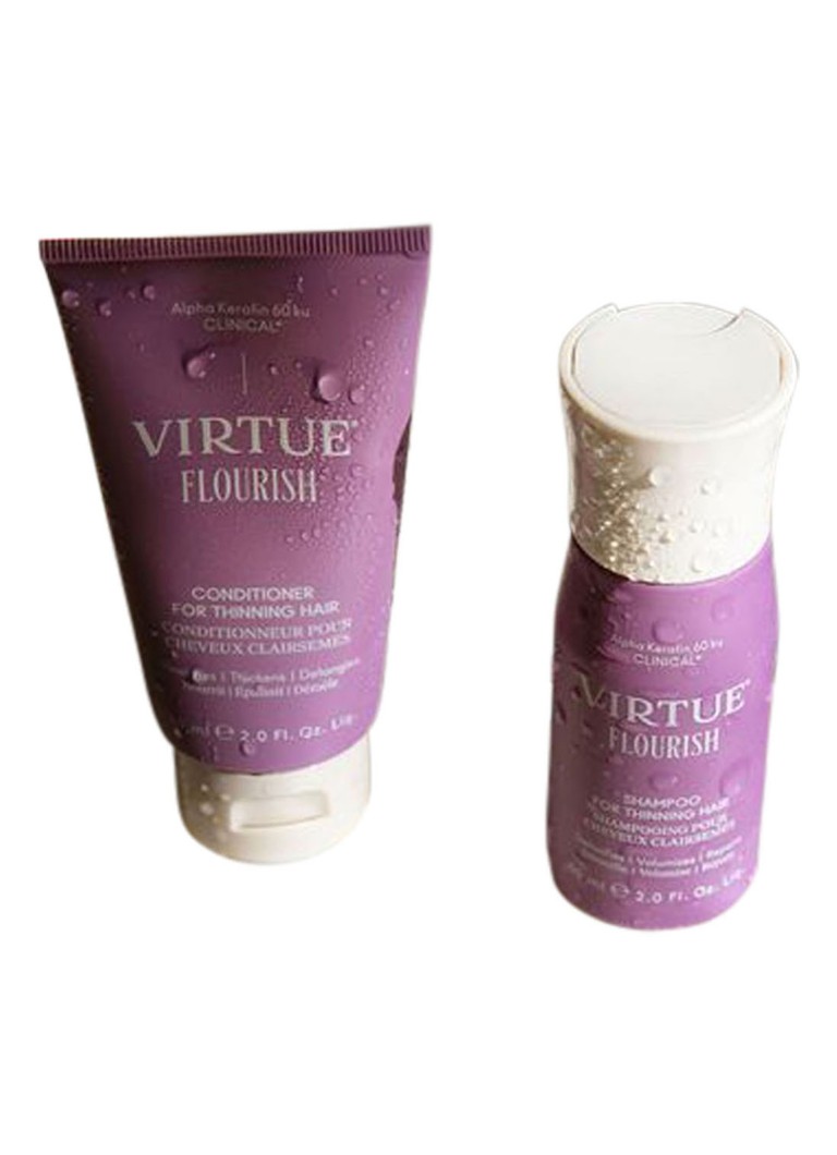 Virtue Mini Flourish Shampoo - matkakokoinen shampoo hennoille hiuksille