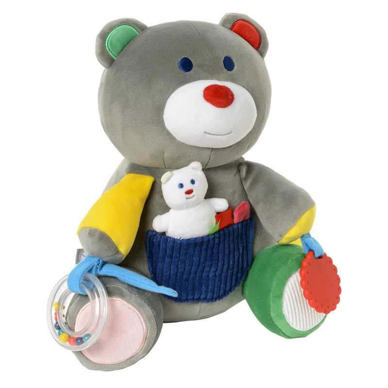Peluche d'activités l'ours Max Oxybul