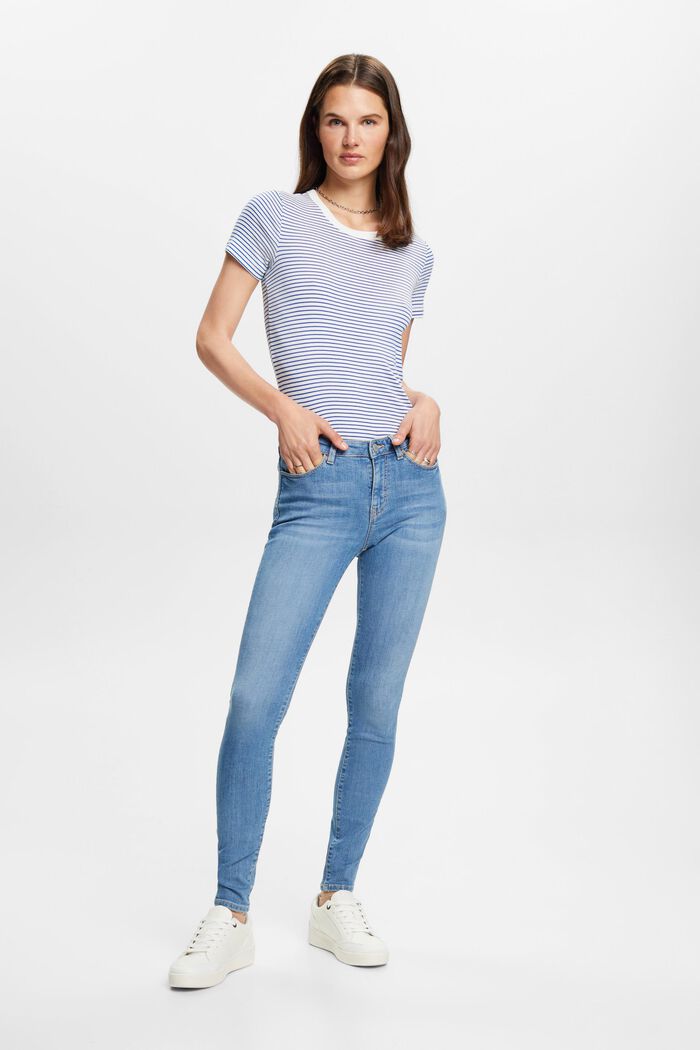 Skinny-Jeans aus nachhaltiger Baumwolle