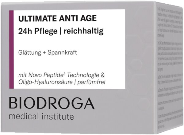 Biodroga Medical Institute Ultimate Anti Age 24H Pflege Reichhaltig  Gesichtscreme