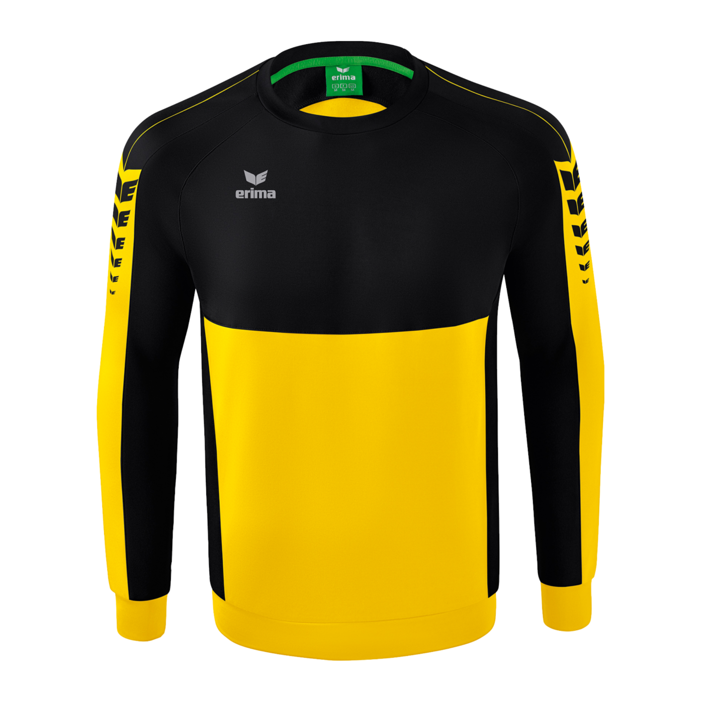 Erima Six Wings Sweatshirt Kids Gelb Schwarz