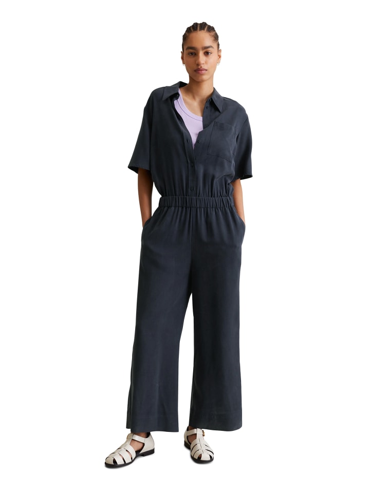 Marc O'Polo DENIM Jumpsuit relaxed in Blue Depths günstig kaufen