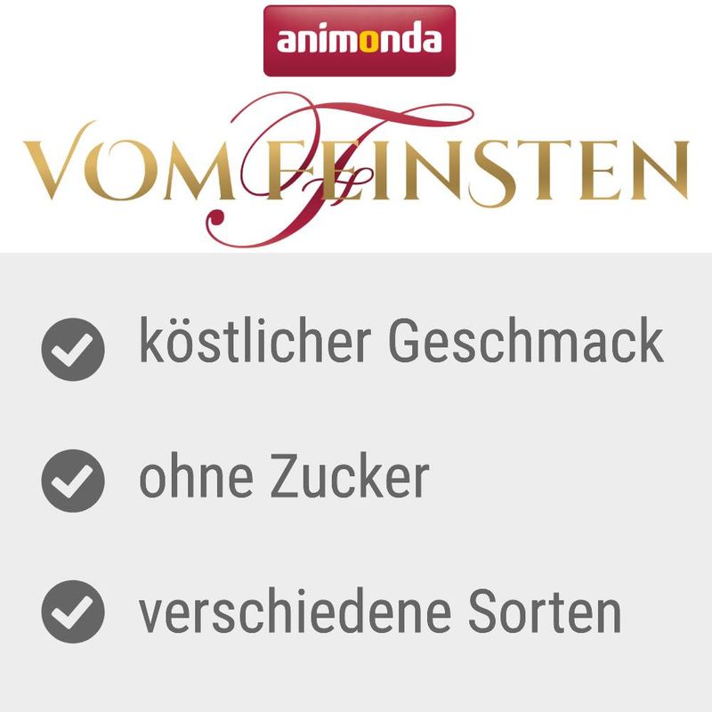 Mixpaket animonda vom Feinsten Adult Raffinesse in Sauce | bitiba