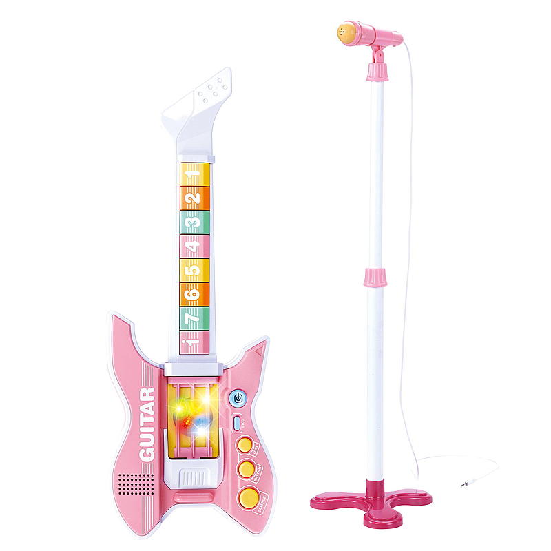 FunToys Gitar m/mikrofon Elektrisk