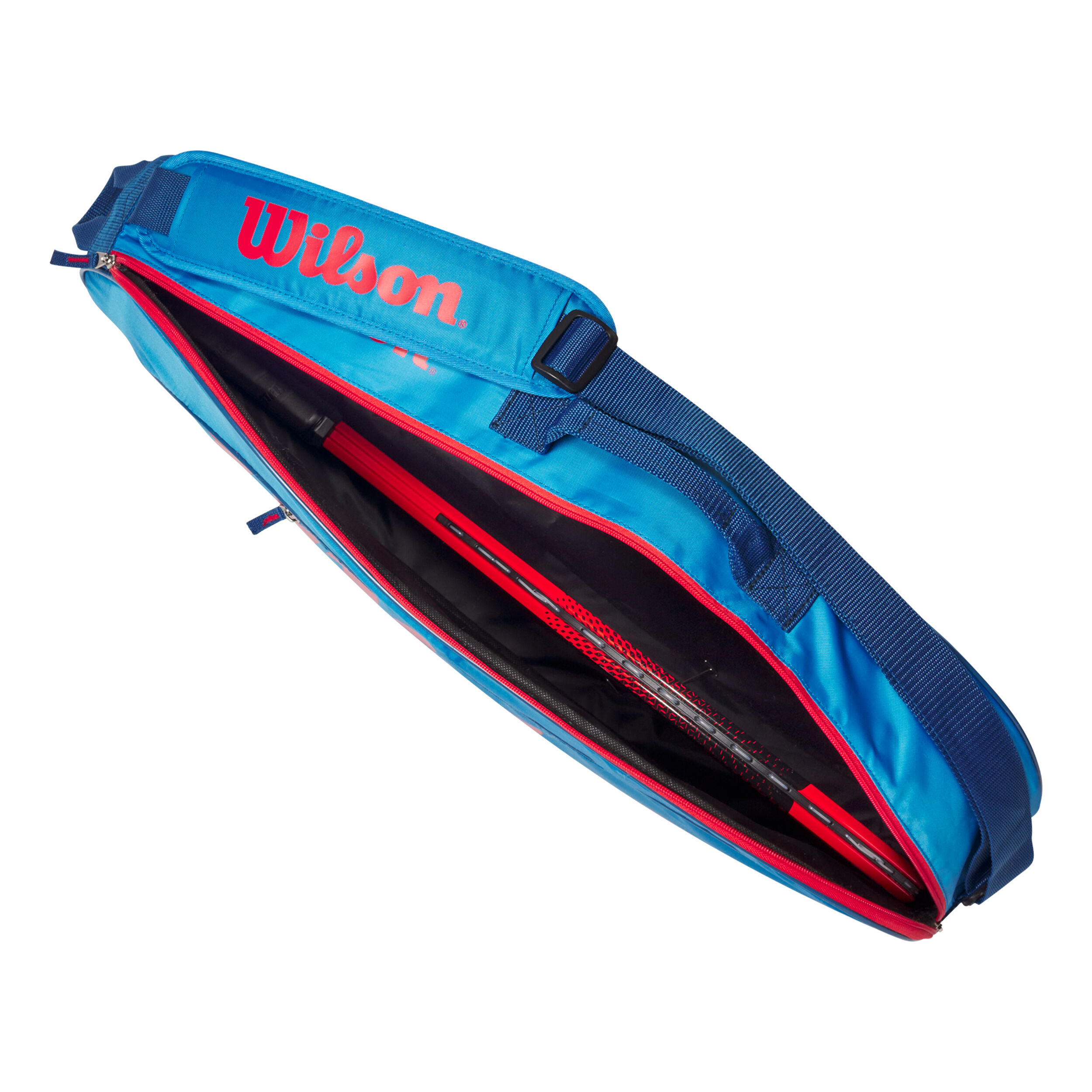 Junior Schlägertasche 3er - Blau, Orange