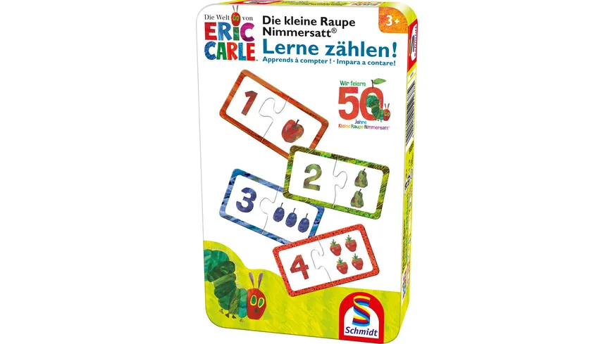 Schmidt Spiele - Die kleine Raupe Nimmersatt - Lerne zählen!
