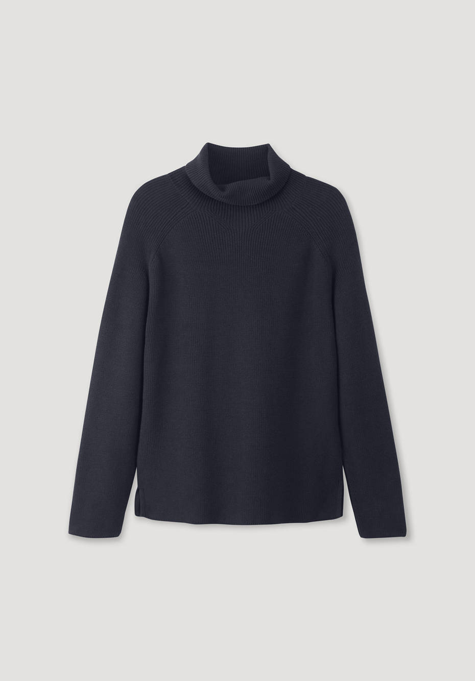 Rollkragenpullover aus reiner Bio-Baumwolle