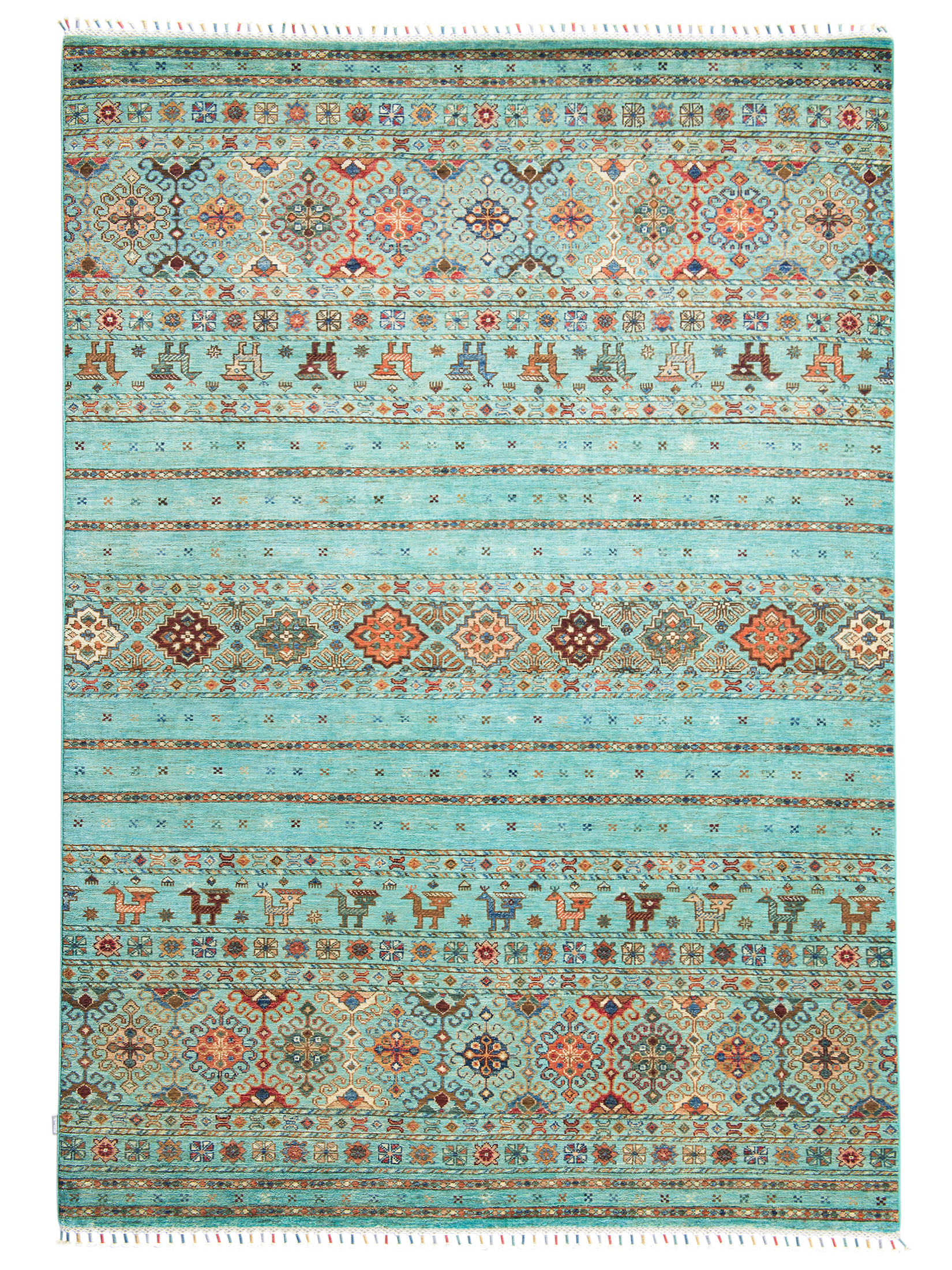 Chobi Schal ca. 172 x 240 cm, Unikat / Einzelstück