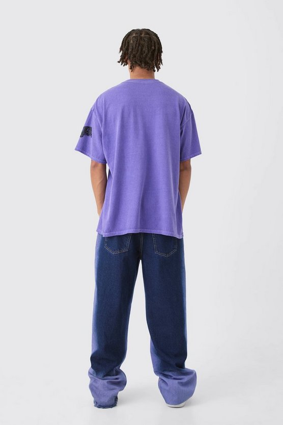 Oversize T-Shirt mit lizenziertem Looney Tunes Print