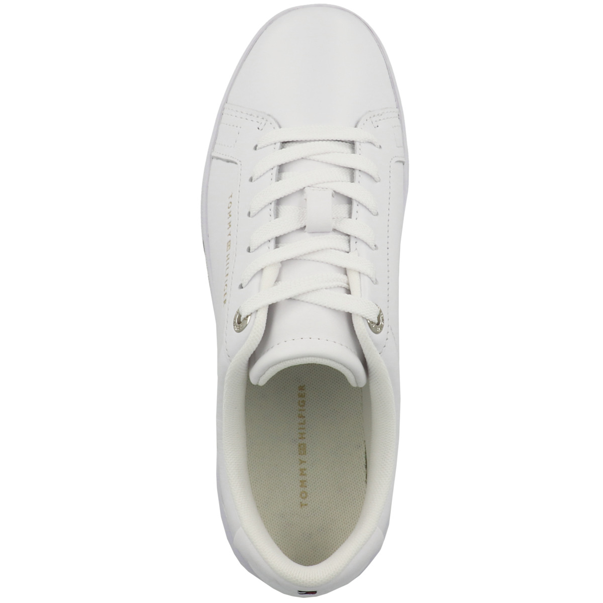 Tommy Hilfiger Global Stripes Court Sneaker Low weiss