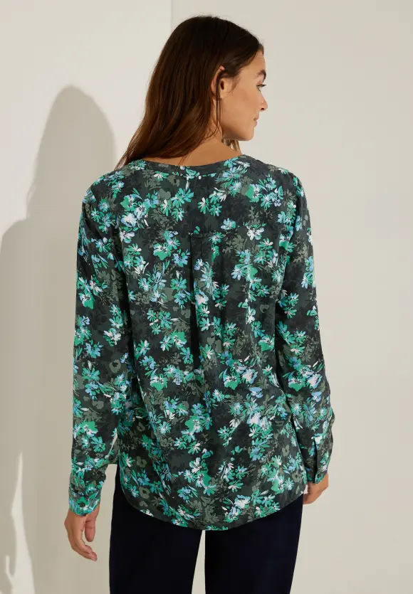 CECIL Viskose Blumenprint Bluse