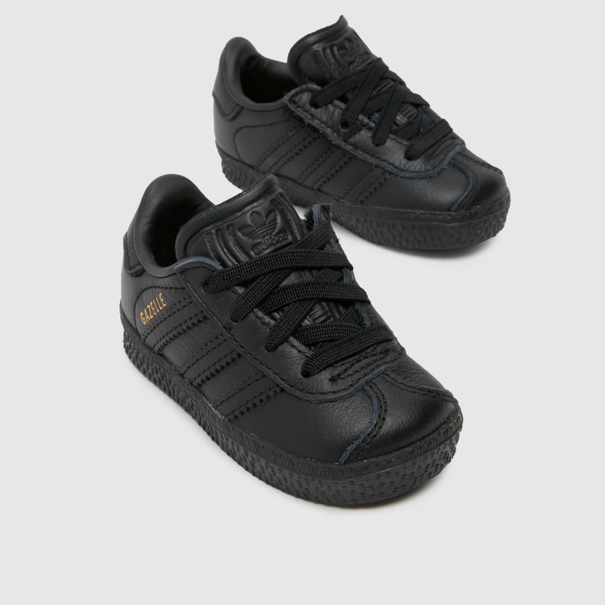 adidas fekete Gazelle kisgyermek cipők