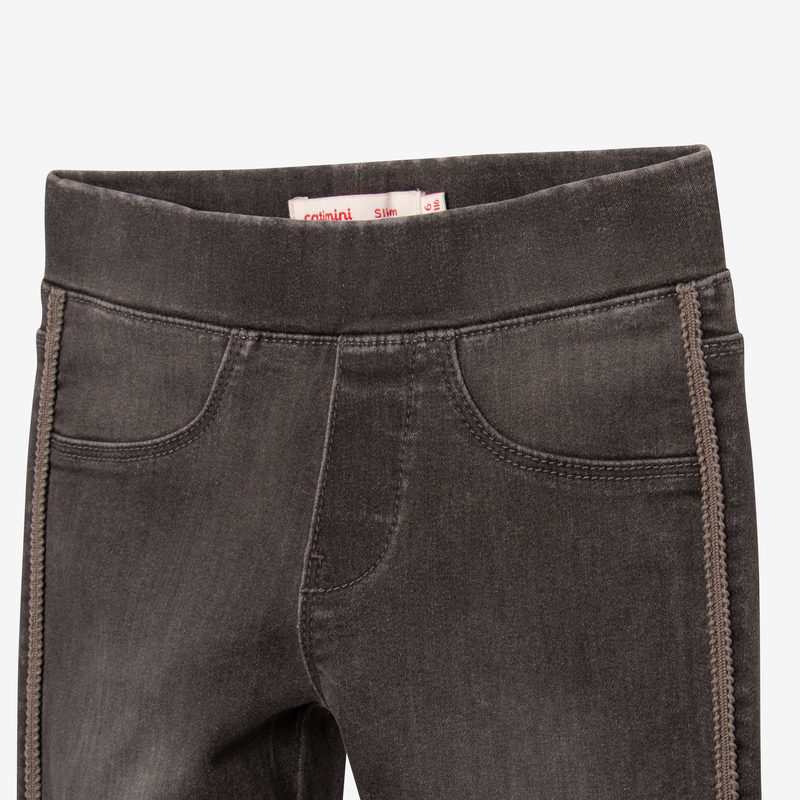 Treggings fille slim gris Catimini