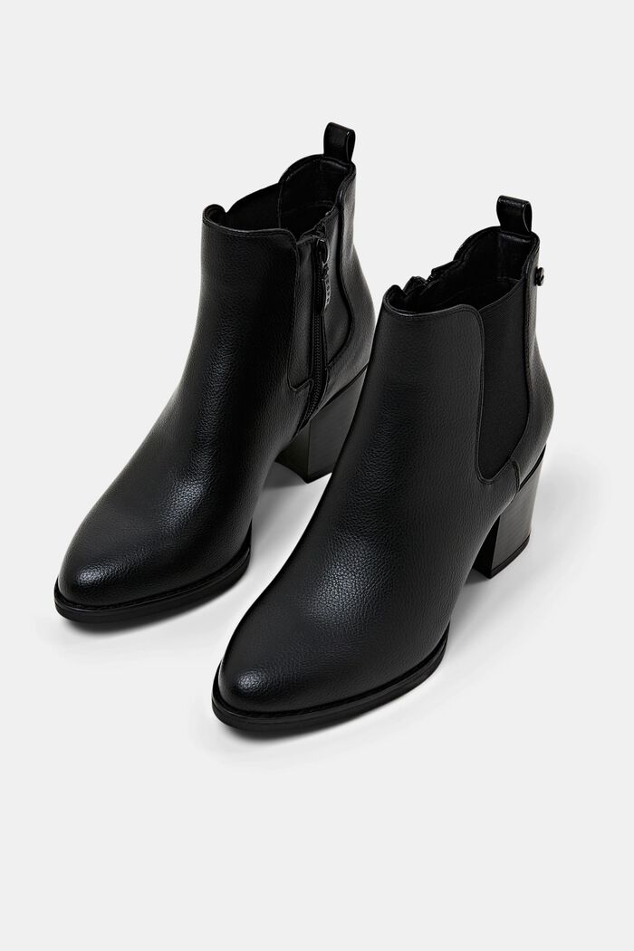 Boots aus veganem Leder