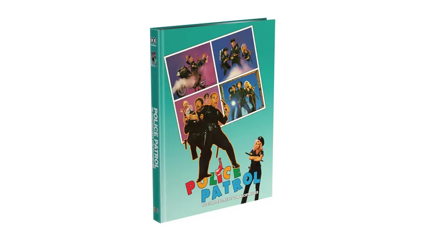 POLICE PATROL - Die Chaotenstreife vom Nachtrevier - 2-Disc Mediabook Cover D (Blu-ray + DVD) Limited 250 Edition - Uncut